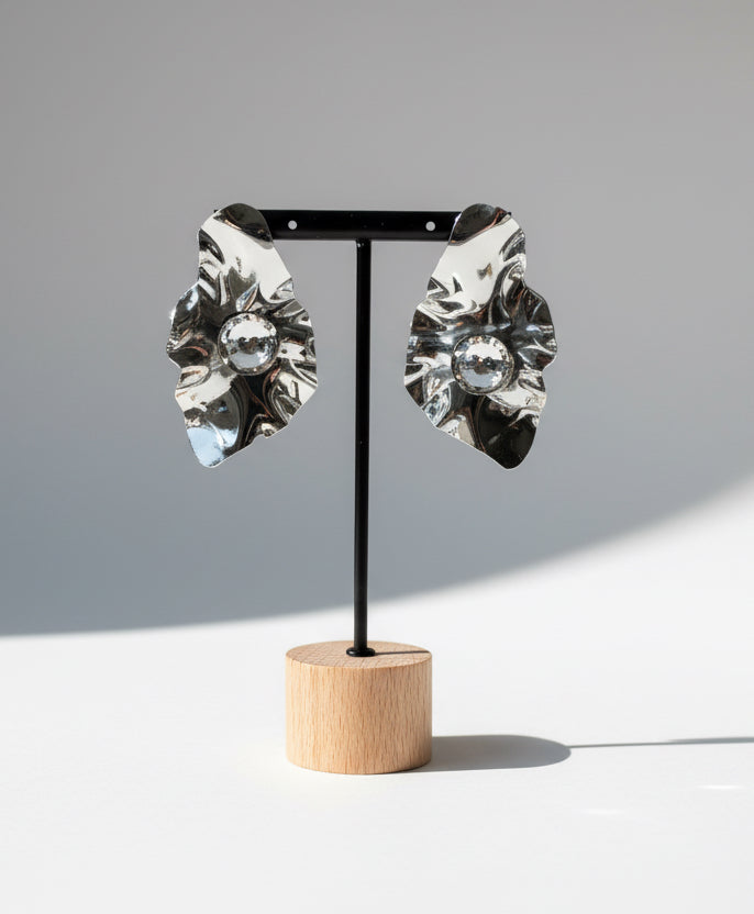 Boucles d’oreilles éclat brut