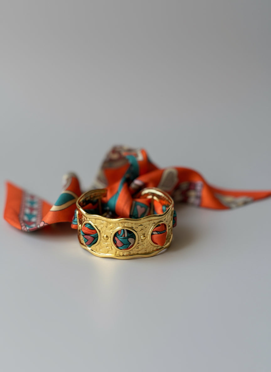 Bracelet foulard Élégance