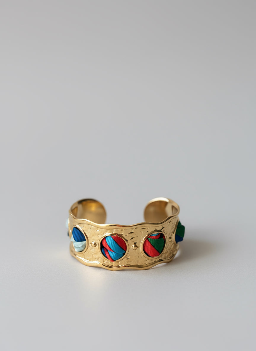 Bracelet foulard Élégance