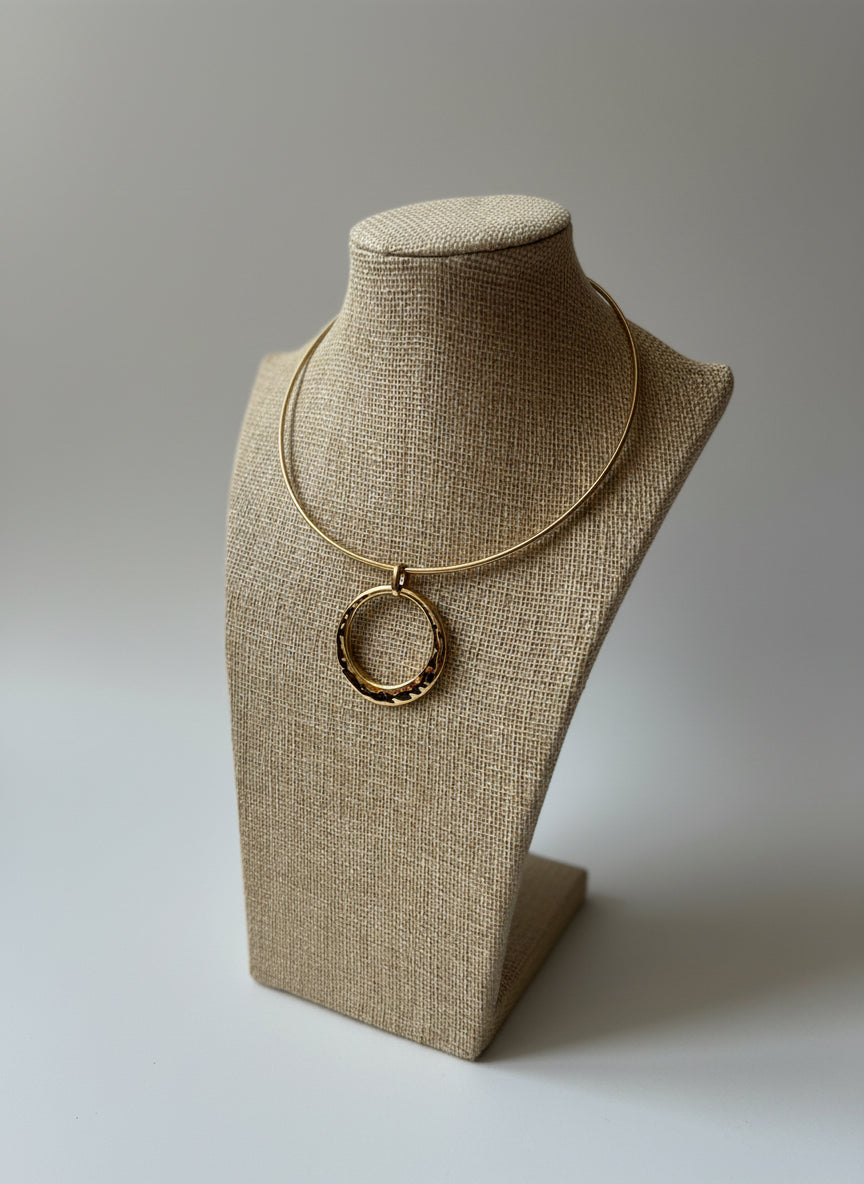 Collier rond en acier