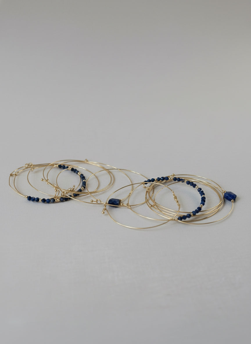 Bracelets fins fils en laiton