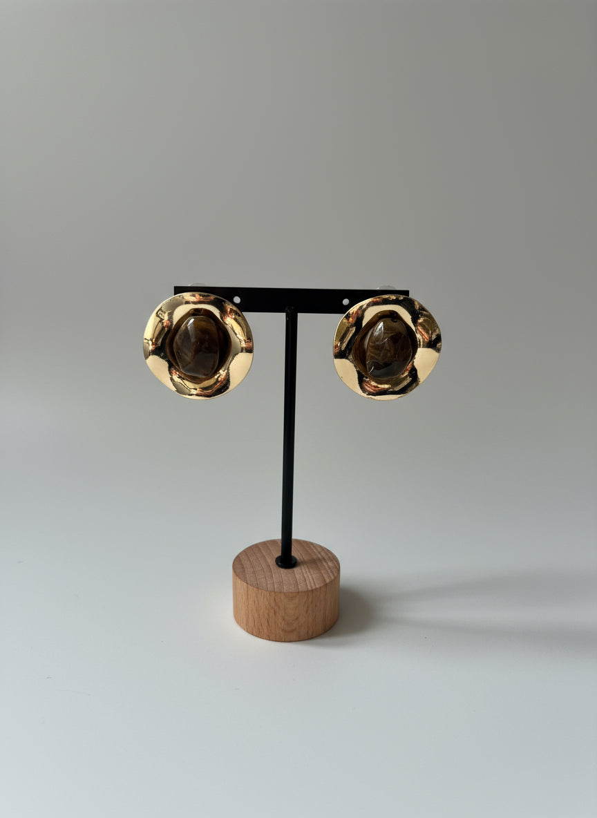 Boucles d’oreilles pierre