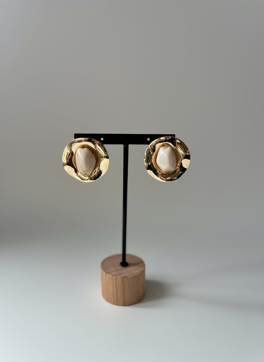 Boucles d’oreilles pierre