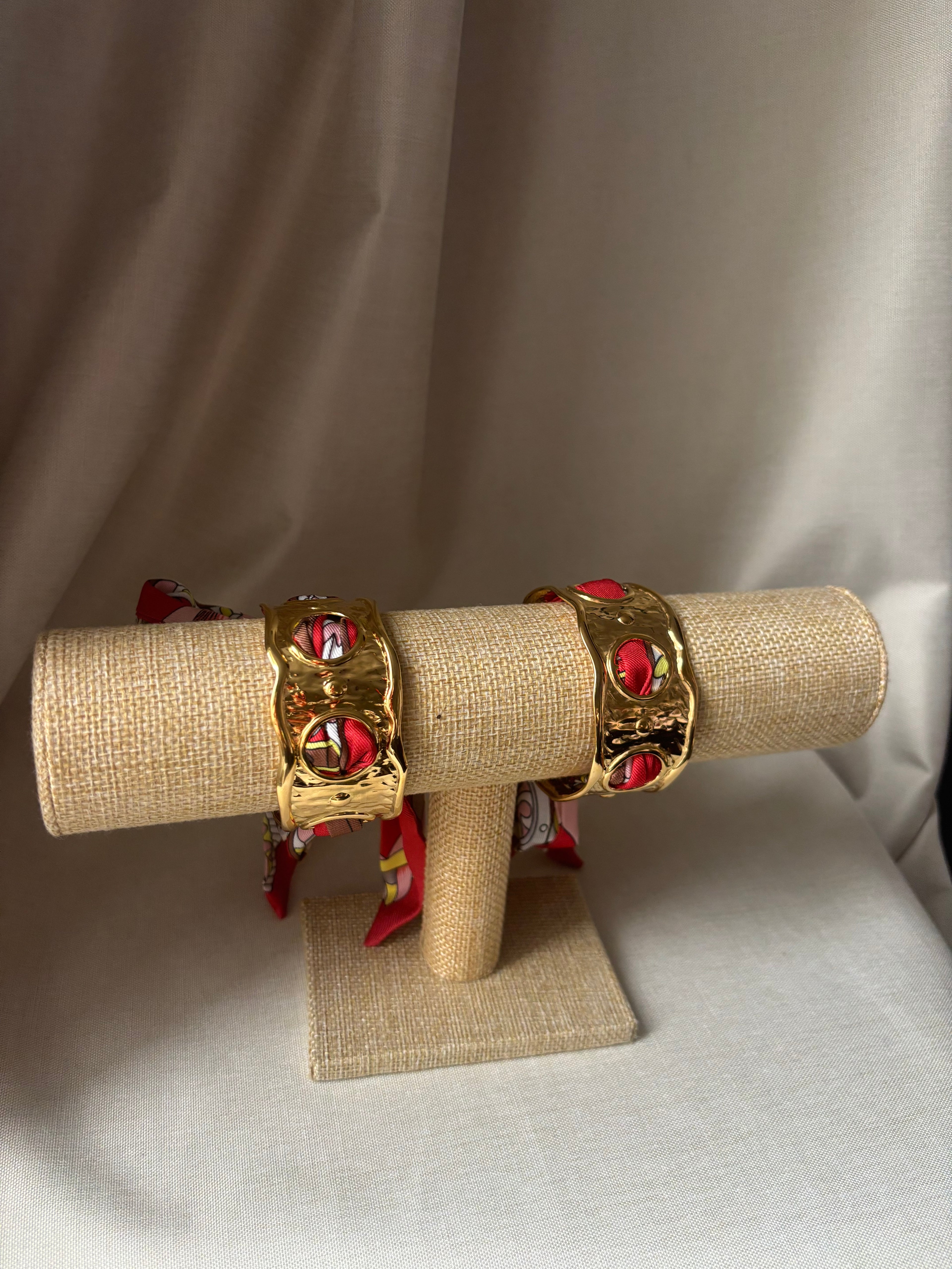 Bracelet foulard Élégance