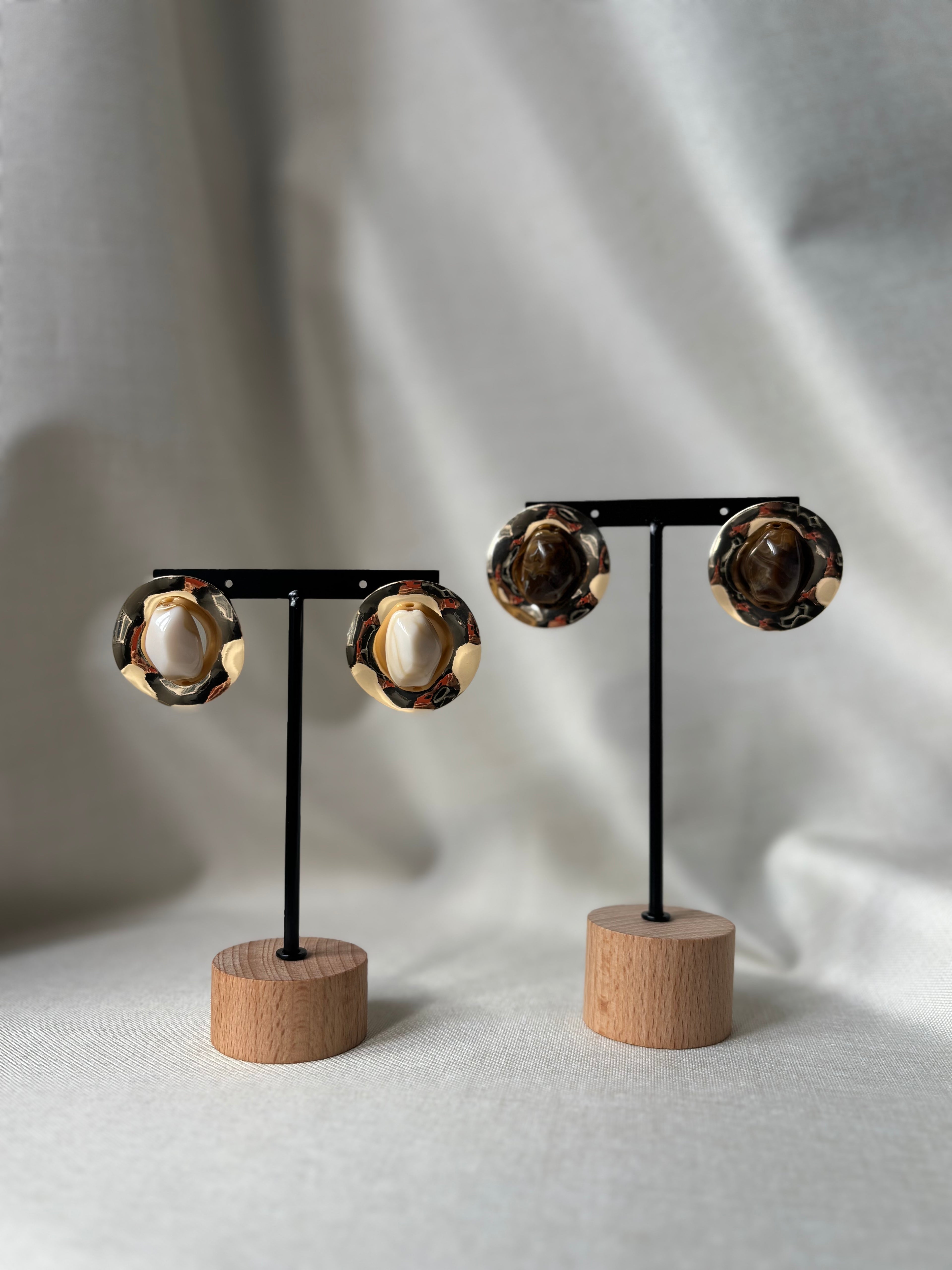 Boucles d’oreilles pierre