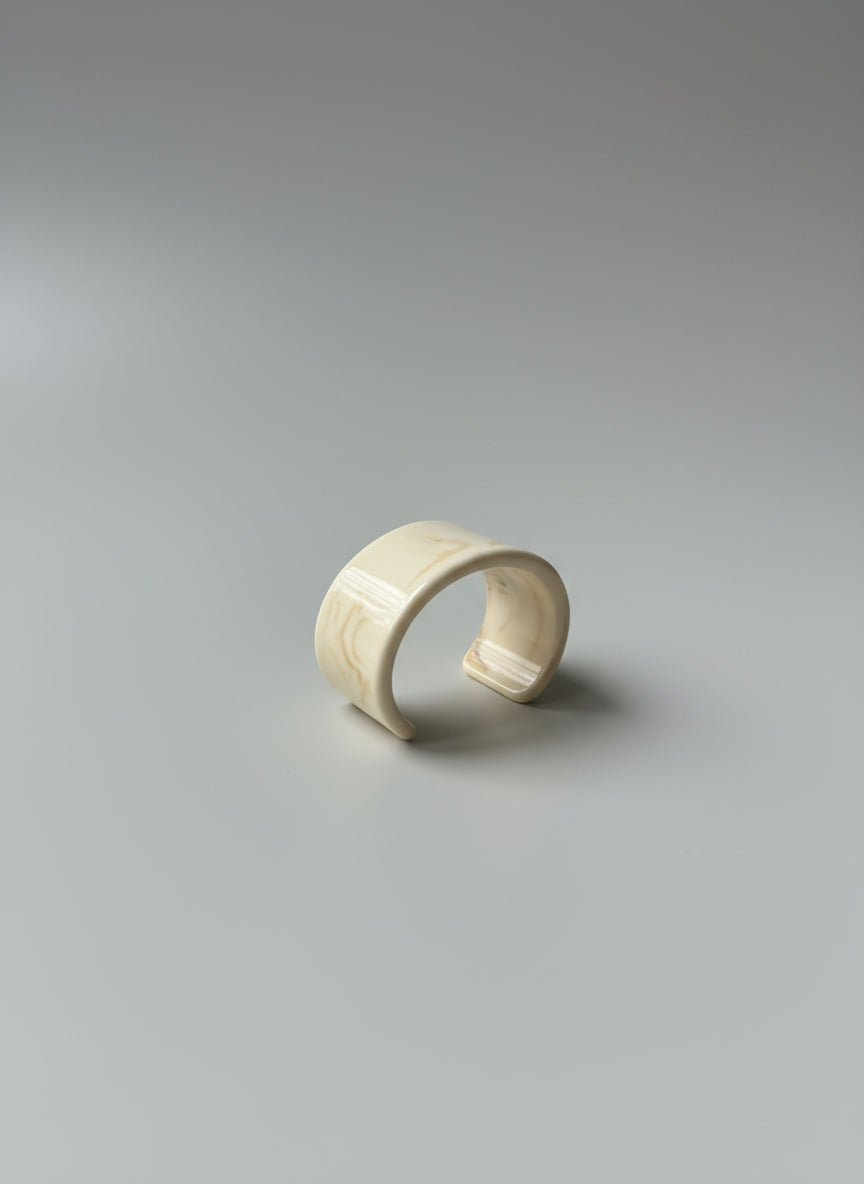 Bracelet en résine blanc